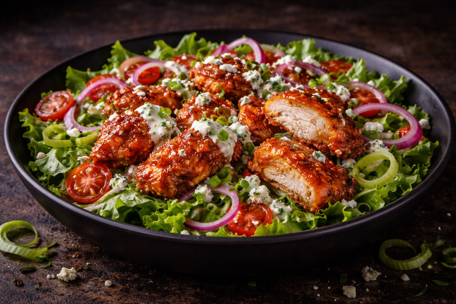 Buffalo Chicken Salad