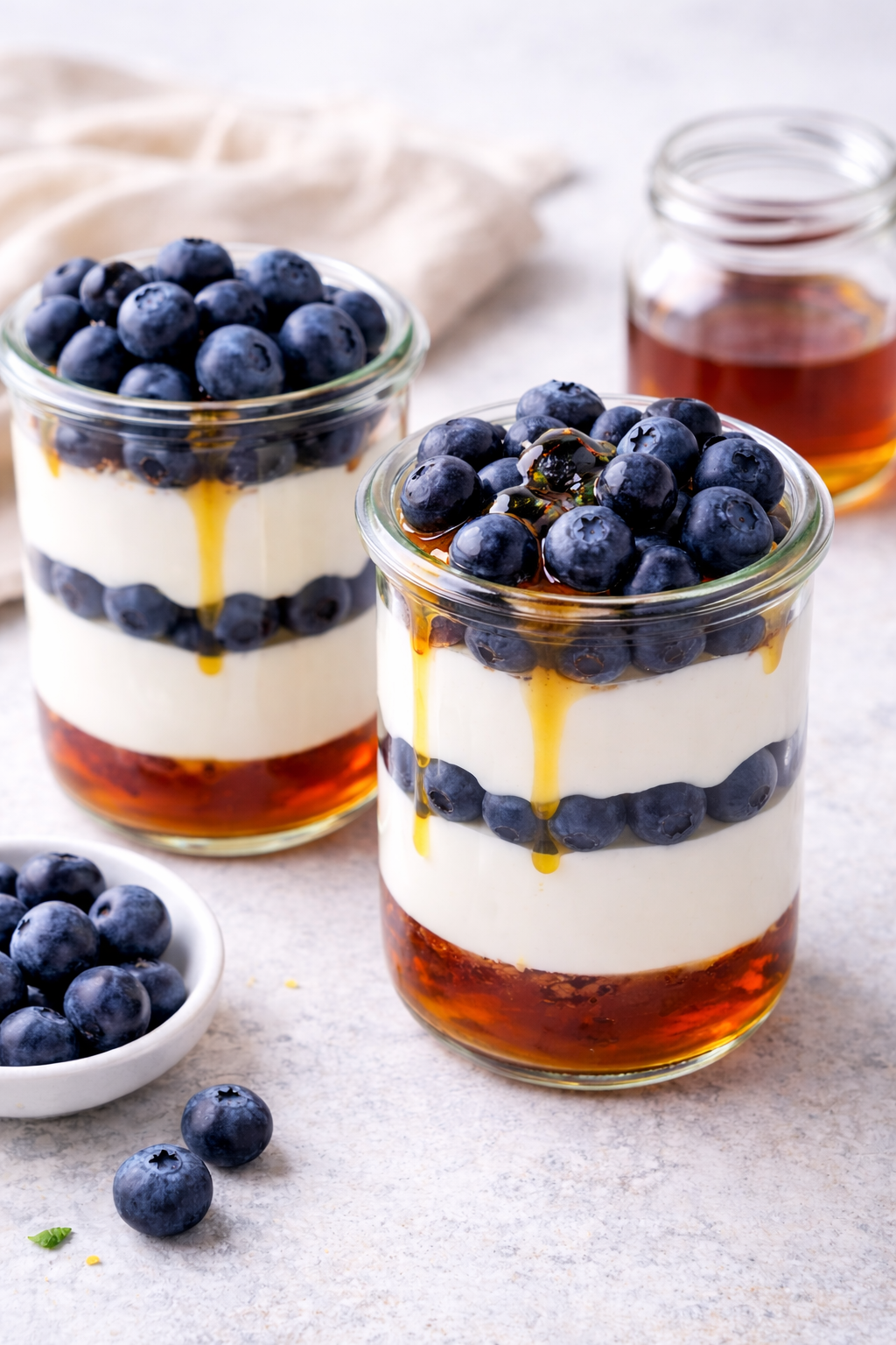 Maple Blueberry Parfait
